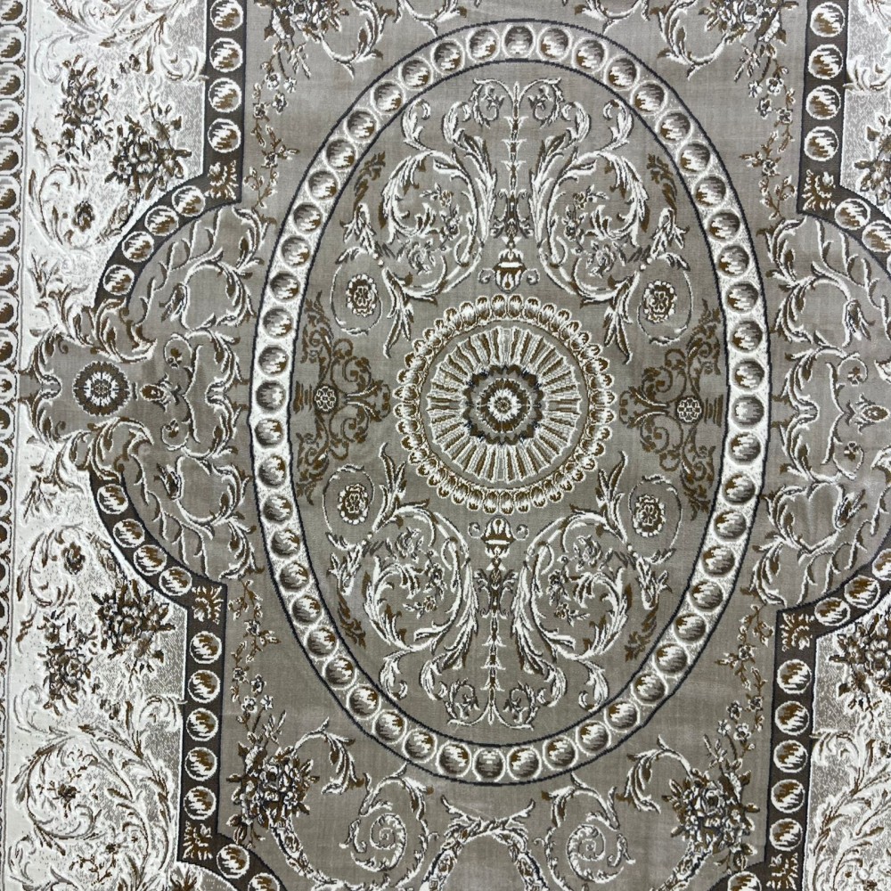 سجاد تركي تبريز كلاسيك سميك 43450F بيج مقاس 400*600