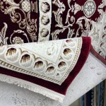 سجاد تركي تبريز كلاسيك سميك 43450F احمر مقاس 100*200