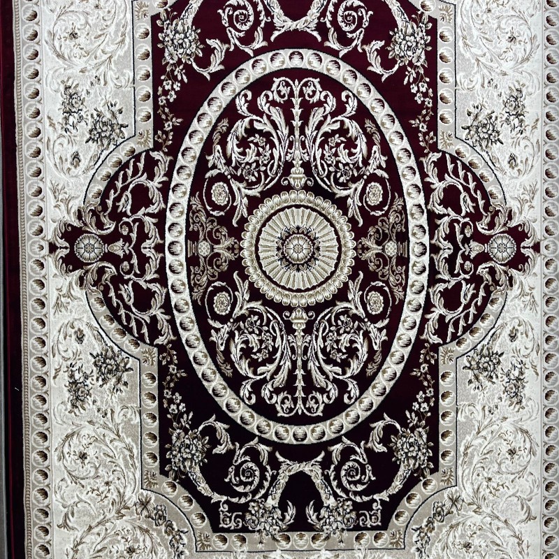 سجاد تركي تبريز كلاسيك سميك 43450F احمر مقاس 50*80