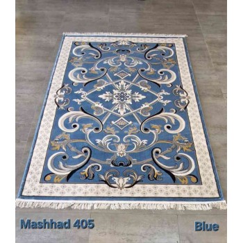 سجاد تركي فرنسي ملكي مشهد 405 سماوي مقاس 500*600