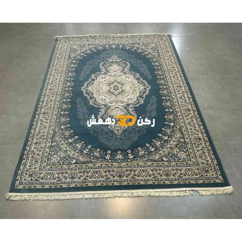 سجاد تركي سوبر امبريال لون سماوي مقاس 400*500