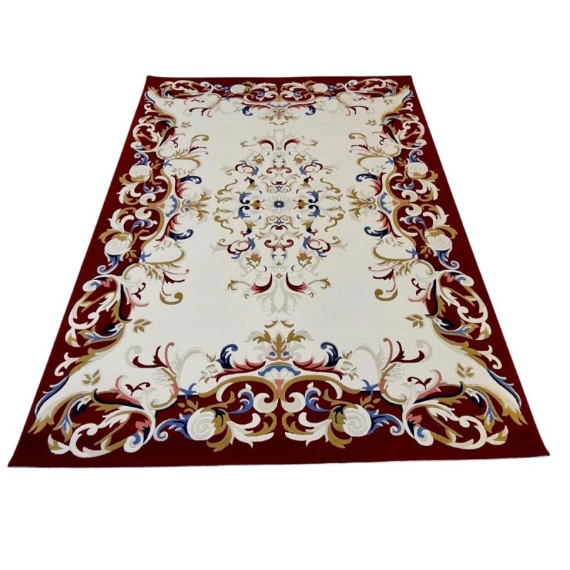 سجاد امور تركي N0453A احمر مقاس 50*80 - سجاد تركي كلاسيك