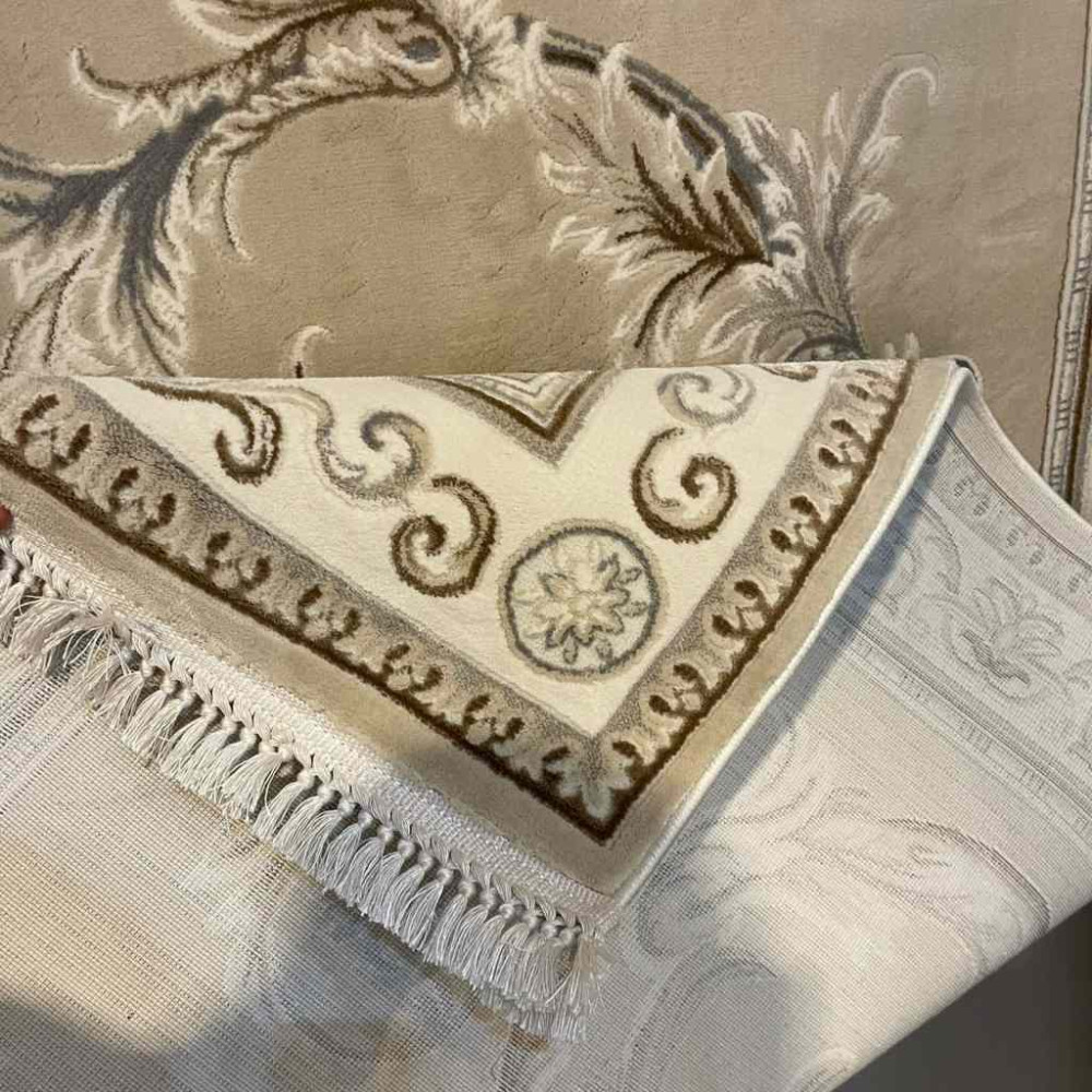 سجاد تركي ديفان 39465A بيج مقاس 400*600