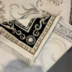 سجاد تركي ديفان 39465A اسود مقاس 400*500