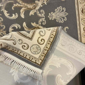 سجاد تركي ديفان 39465A رصاصي مقاس 80*150