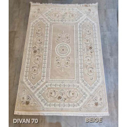 سجاد تركي ديفان 40970A بيج مقاس 80*150