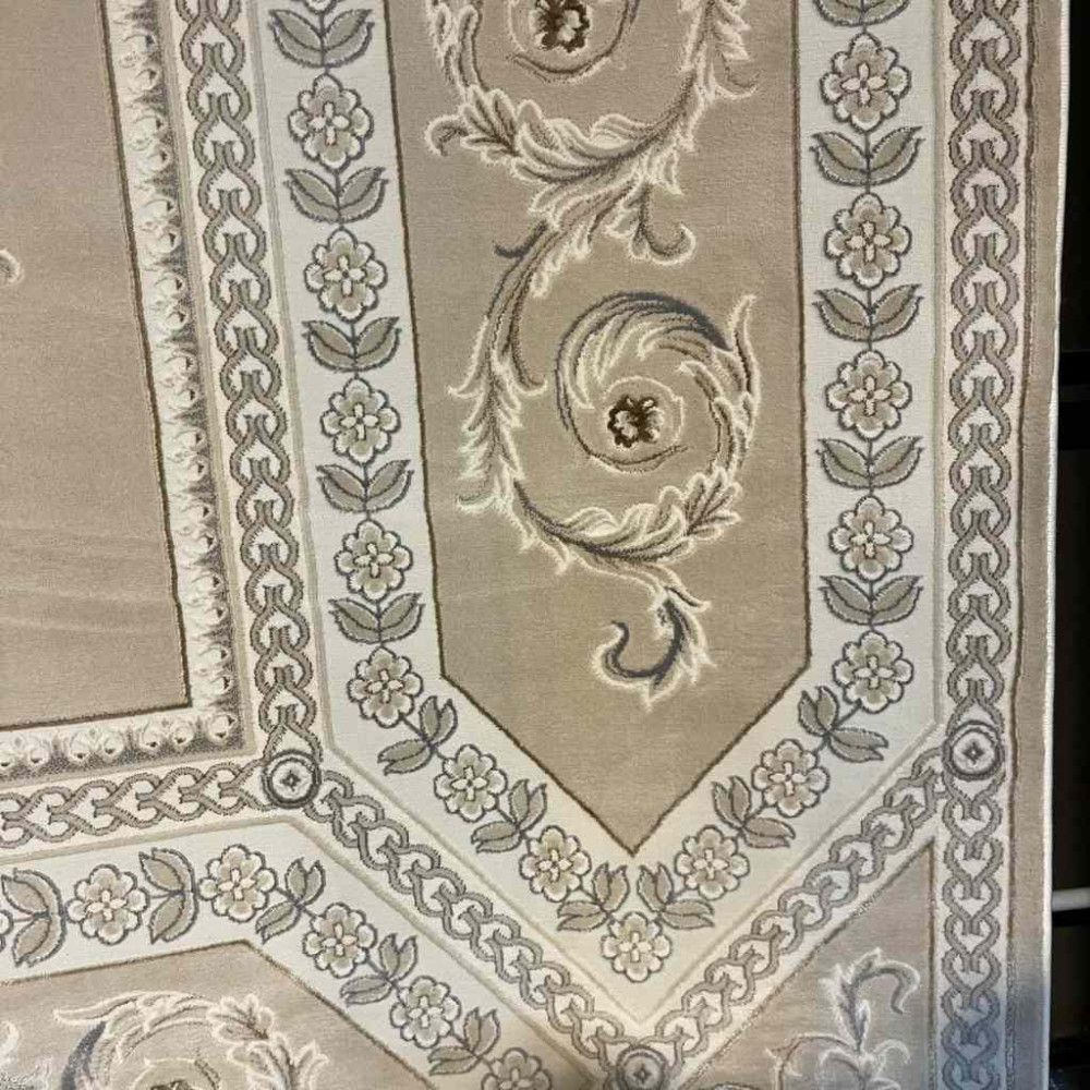 سجاد تركي ديفان 40970A بيج مقاس 80*150