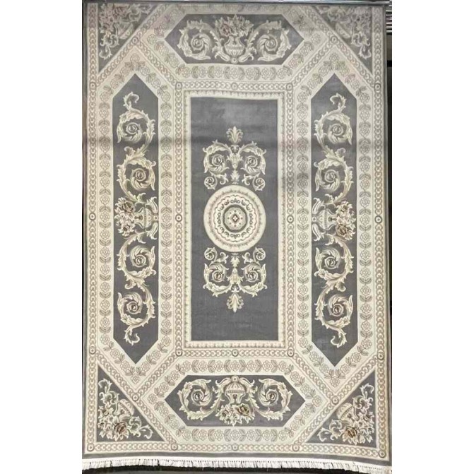 سجاد تركي ديفان 40970A رصاصي مقاس 100*200