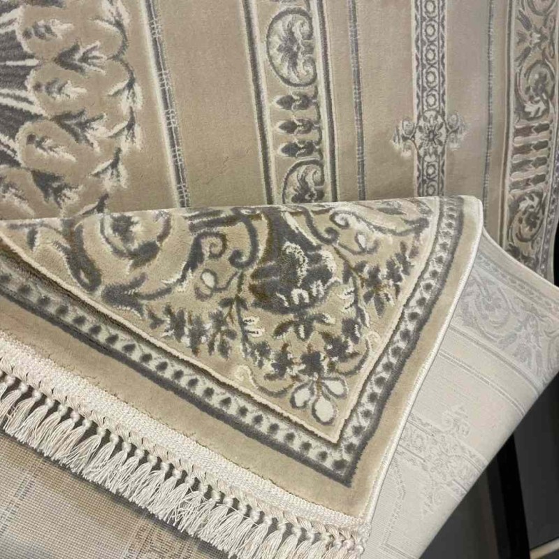 سجاد تركي ديفان 40989A بيج مقاس 300*500