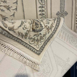 سجاد تركي ديفان 40989A كريم رصاصي مقاس 400*600 سجاد تركي ديفان 40989A كريم رصاصي مقاس 400*600