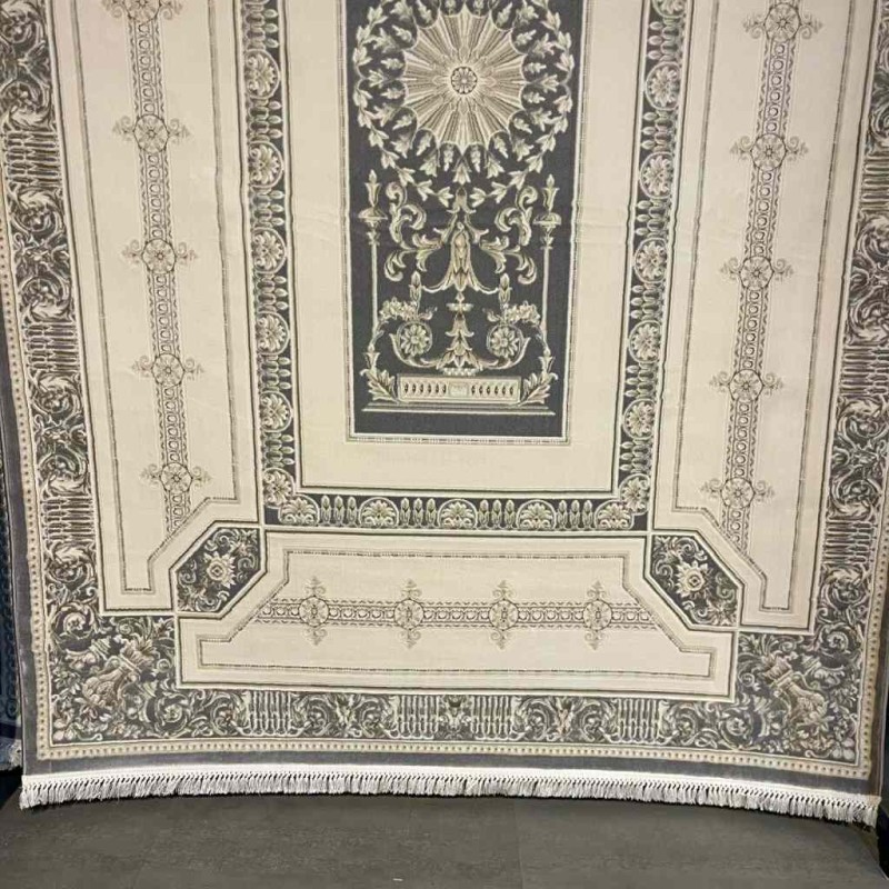 سجاد تركي ديفان 40989A رصاصي مقاس 80*150