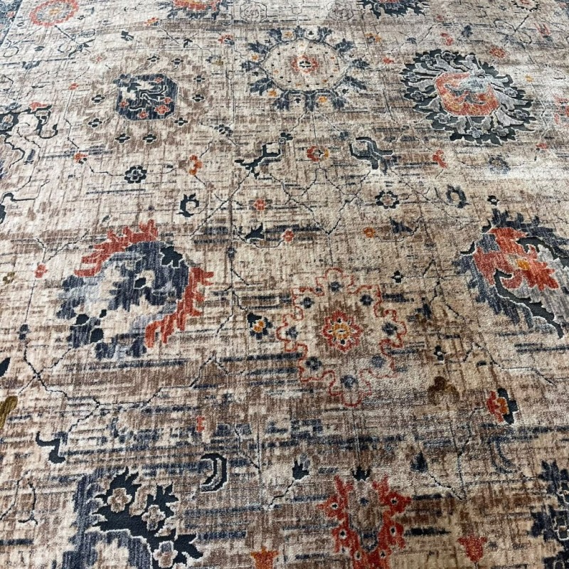 سجاد بوهيمي تركي امبيرا O297G بيج مولتي مقاس 50*80