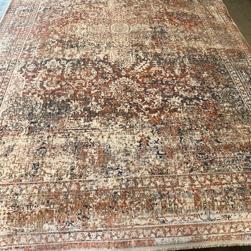 سجاد بوهيمي تركي امبيرا KO59A بيج مولتي مقاس 80*150