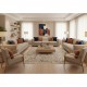 سجاد بوهيمي تركي امبيرا KP73A كريم سماوي غامق مقاس 250*350