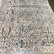 سجاد بوهيمي تركي امبيرا KP73A كريم سماوي غامق مقاس 250*350