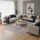سجاد بوهيمي تركي امبيرا KO75A رصاصي فاتح مولتي مقاس 50*80