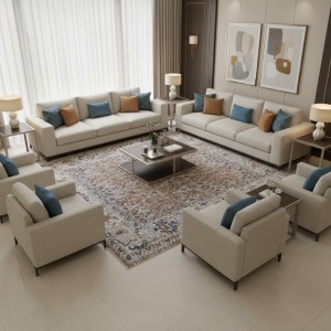 سجاد بوهيمي تركي امبيرا KP94C بيج غامق مقاس 300*400