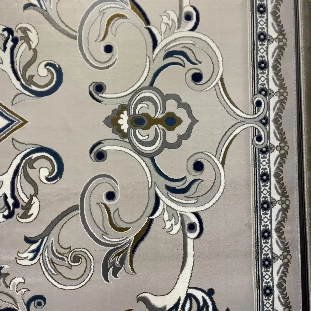سجاد تركي جود نقش فرنسي 39207A رصاصي فاتح مقاس 400*600 سجاد تركي جود نقش فرنسي 39207A رصاصي فاتح مقاس 400*600