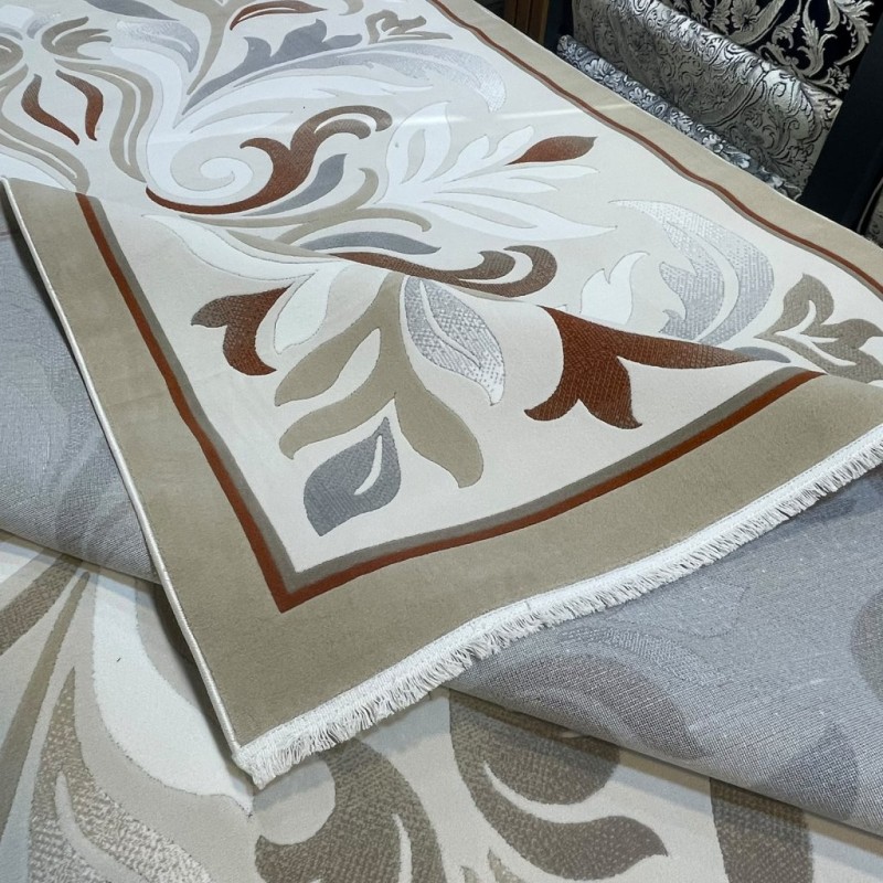 سجاد المصممين لارا تركي 42762A كريم تيرا مقاس 100*300 سجاد المصممين لارا تركي 42762A كريم تيرا مقاس 100*300