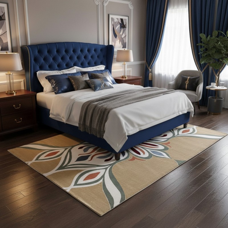 سجاد المصممين مايسترو تركي OL426A بيج غامق مقاس 250*350