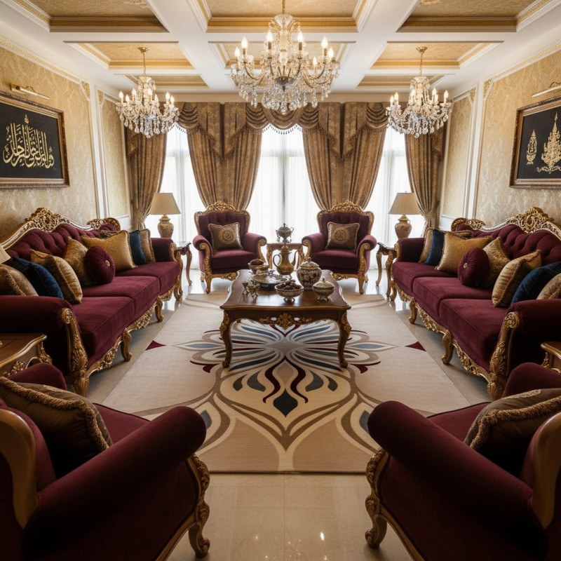 سجاد المصممين مايسترو تركي OL426A كيميك مقاس 250*350