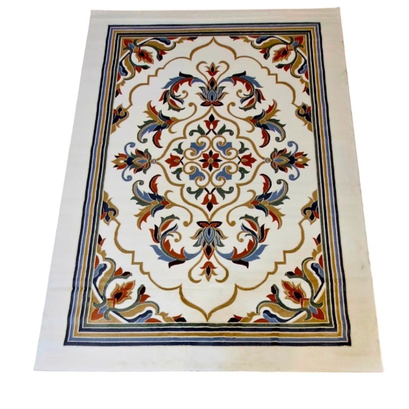 سجاد المصممين مايسترو تركي OL427A ابيض مقاس 200*300 سجاد المصممين مايسترو تركي OL427A ابيض مقاس 200*300
