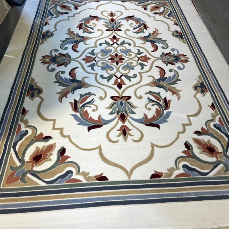 سجاد المصممين مايسترو تركي OL427A ابيض مقاس 200*300 سجاد المصممين مايسترو تركي OL427A ابيض مقاس 200*300