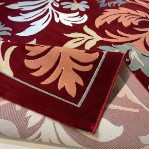 سجاد المصممين مايسترو تركي OL430A وردي عنابي مقاس 250*350