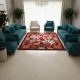 سجاد المصممين مايسترو تركي OL430A وردي عنابي مقاس 250*350