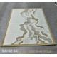 Turkish rug sahm N0364B JR2 84 white 44 golden size 80*150