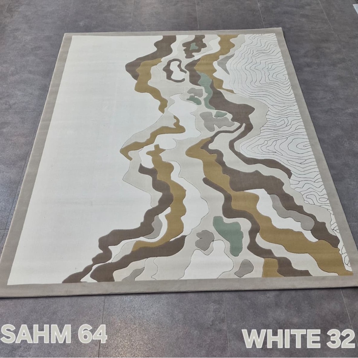 سجاد تركي سهم N0364B JR2 87 ابيض 32 مقاس 250*350