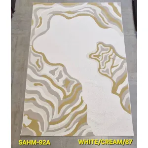سجاد تركي سهم 0C992A ابيض كريم مقاس 400*600