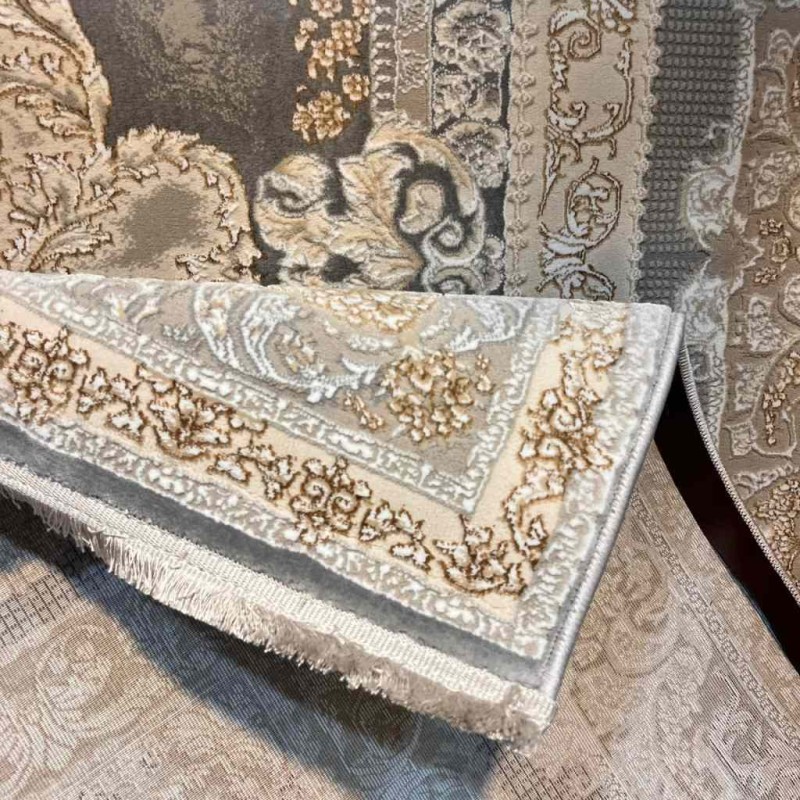 سجاد تركي سيلفر 24 رصاصي غامق مقاس 80*150