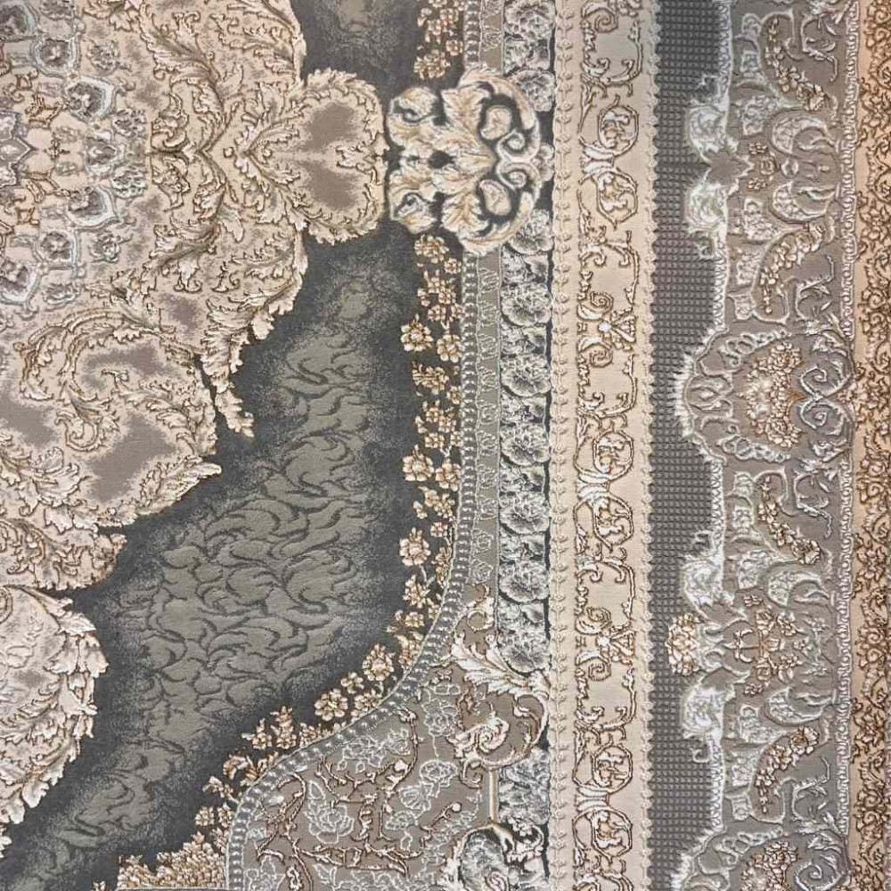 سجاد تركي سيلفر 24 رصاصي غامق مقاس 400*600