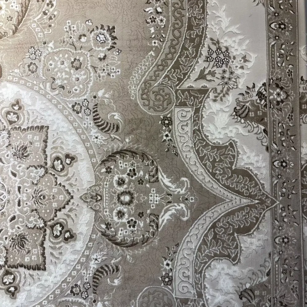 سجاد فيرونا تركي كلاسيك N485A بيج مقاس 500*700