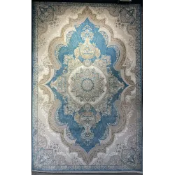 سجاد فيرونا تركي كلاسيك N485A سماوي مقاس 100*300