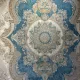 سجاد فيرونا تركي كلاسيك N485A سماوي دائري مقاس 200*200