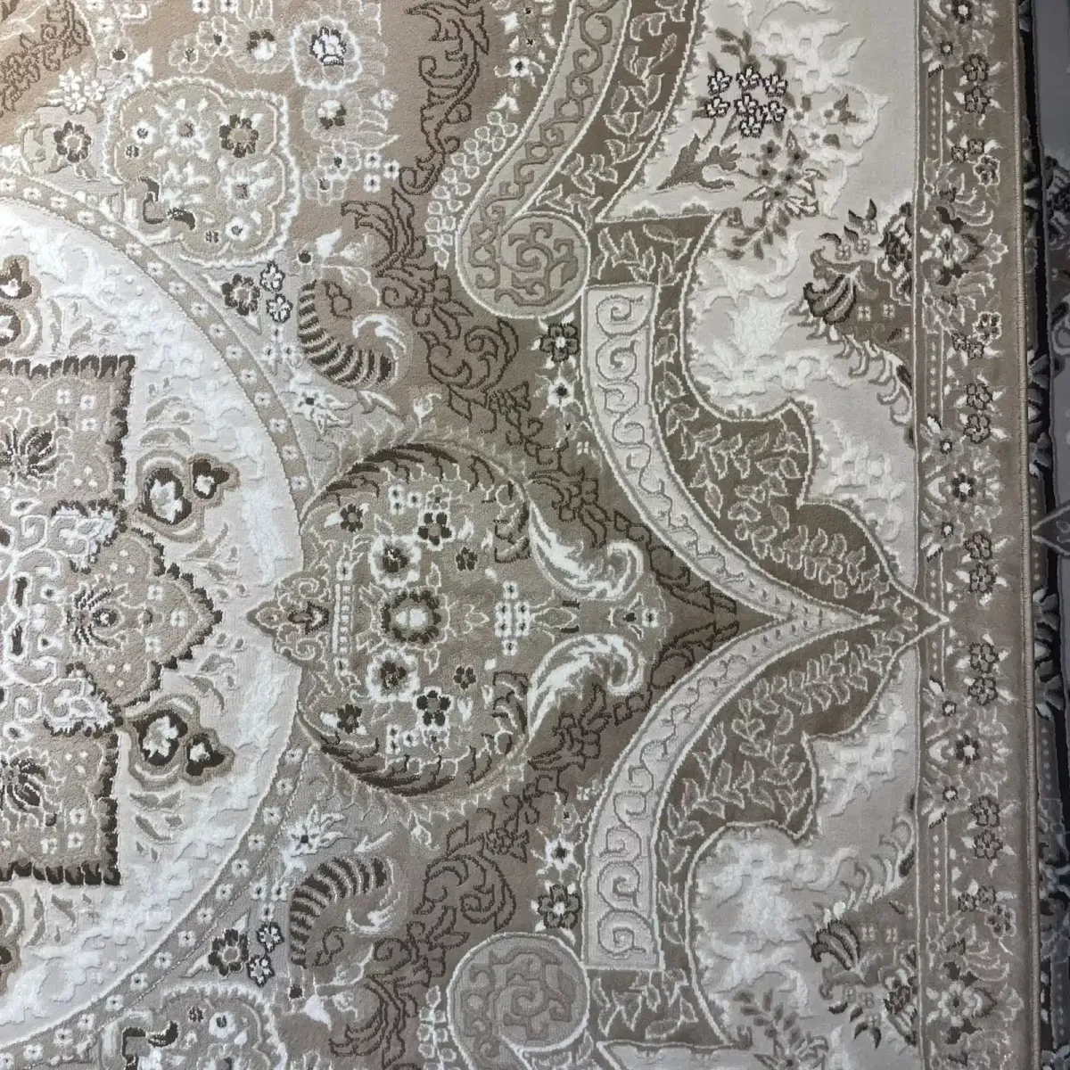 سجاد فيرونا تركي كلاسيك N485A بيج غامق مقاس 200*300