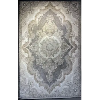 سجاد فيرونا تركي كلاسيك N485A رصاصي غامق مقاس 500*700