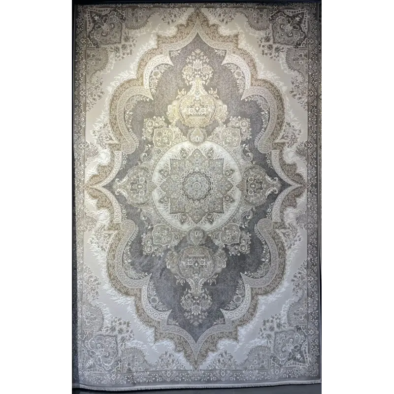 سجاد فيرونا تركي كلاسيك N485A رصاصي غامق مقاس 500*700