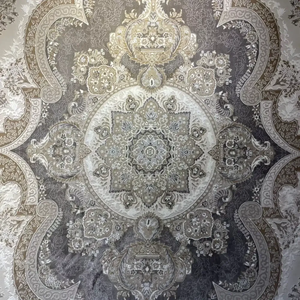 سجاد فيرونا تركي كلاسيك N485A رصاصي غامق مقاس 500*600