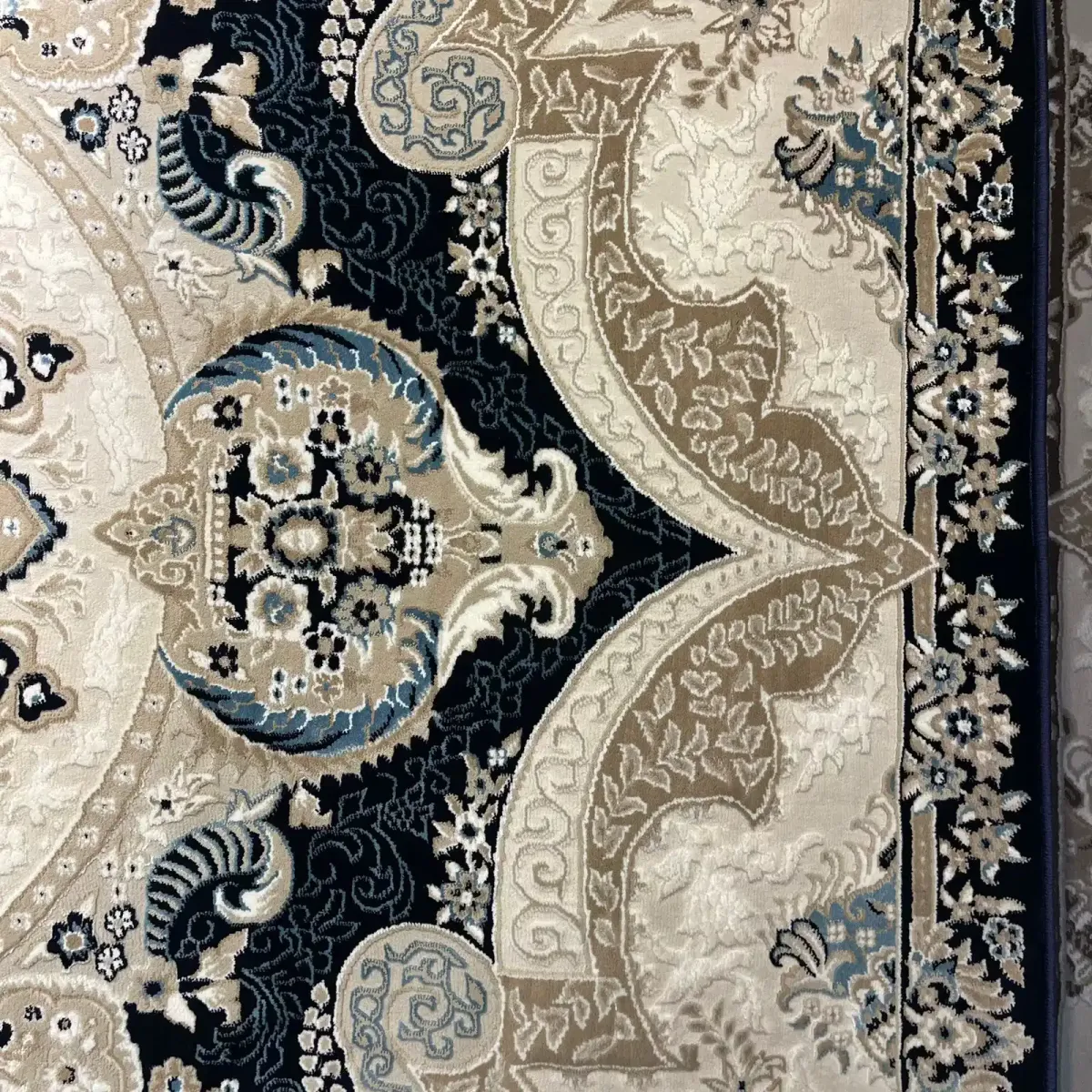 سجاد فيرونا تركي كلاسيك N485A كحلي مقاس 400*600
