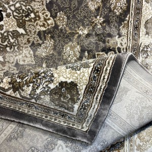Turkish Victoria rug F269A Anthracite size 50*80 Turkish Victoria rug F269A Anthracite size 50*80
