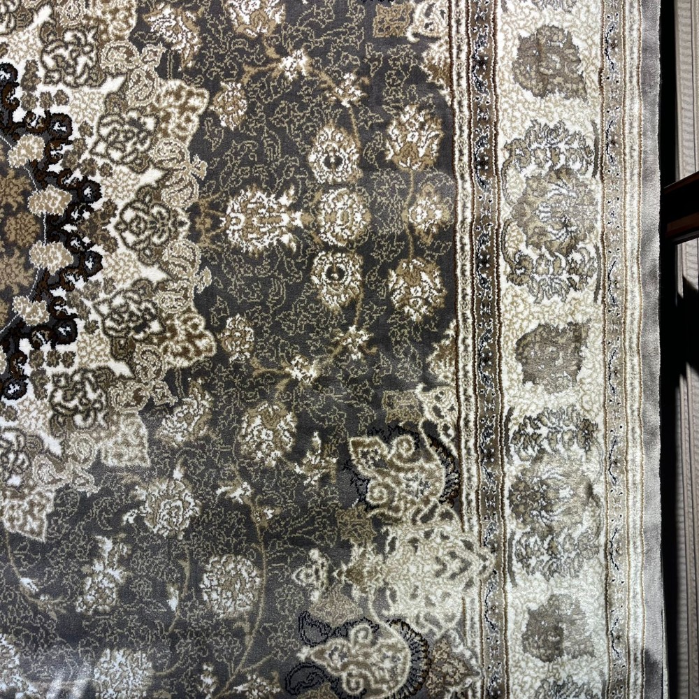 Turkish Victoria rug F269A Anthracite size 50*80 Turkish Victoria rug F269A Anthracite size 50*80