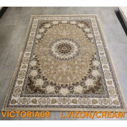 Turkish Victoria rug F269A Vison size 200*300