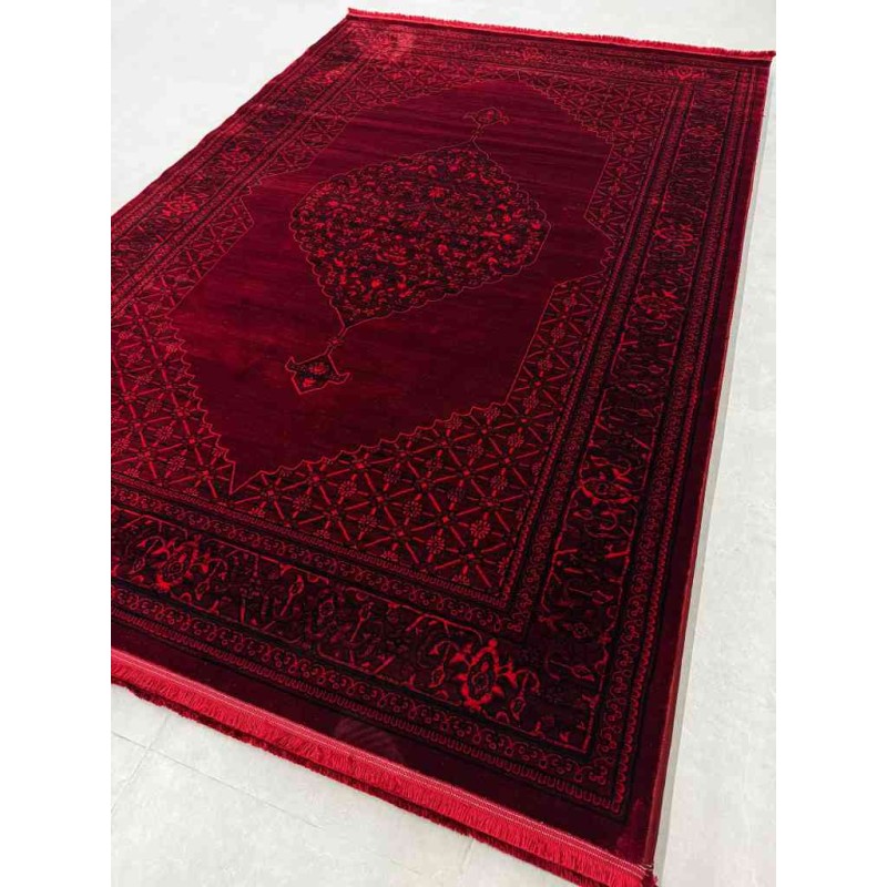 سجاد اف اي جي تركي 1001 بخارى افغاني احمر مقاس 50*80