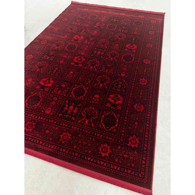 سجاد اف اي جي تركي 1003 بخارى افغاني احمر مقاس 200*300