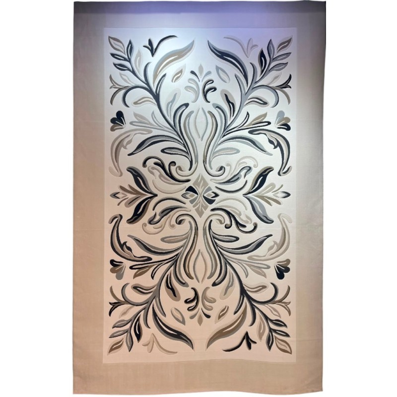 سجاد الفن تركي AA187B اسود مقاس 300*400