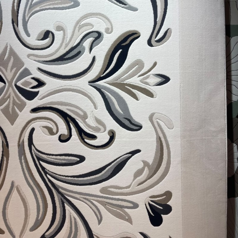 سجاد الفن تركي AA187B اسود مقاس 300*400