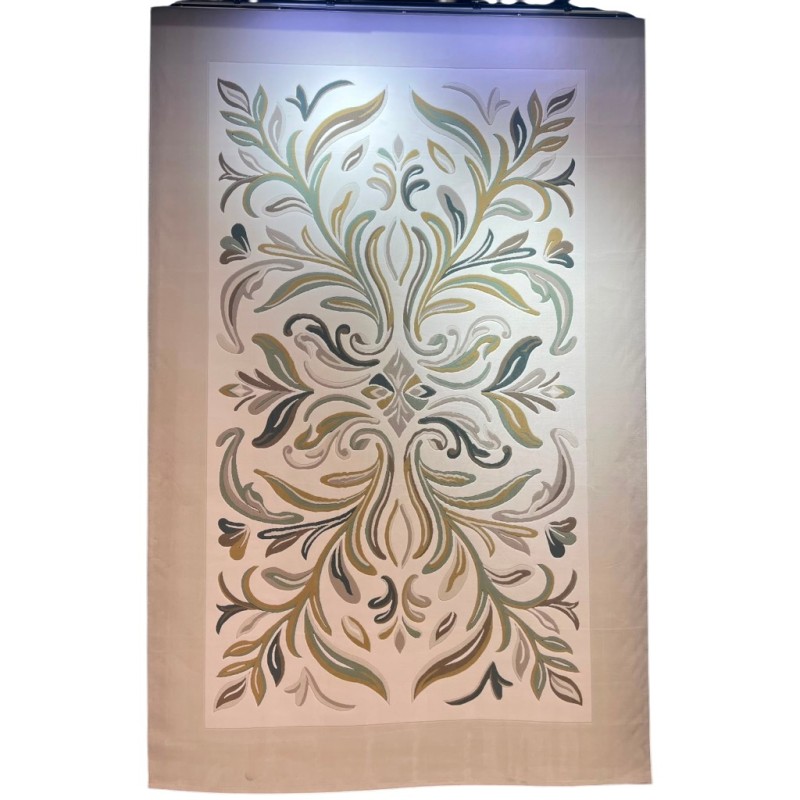 سجاد الفن تركي AA187B اخضر مقاس 100*200